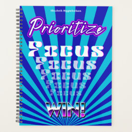 Agenda Priorizar Foco Vencer Concentração Motivacional