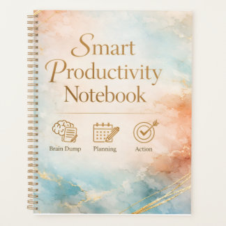 Agenda Productivity Notebook Planning & Action Journal 