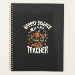 Agenda Professor de Biologia do Halloween Ciência Assusta