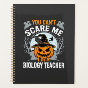 Agenda Professor de Biologia do Halloween Você Não Me Ass