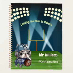 Agenda professor de estádio de quarterback de buldogue fr