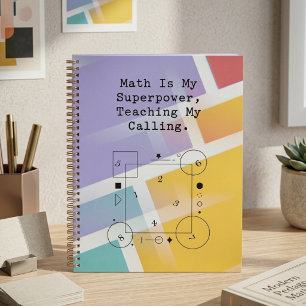 Agenda Professor Superpoder de Matemática Vocação e Pai