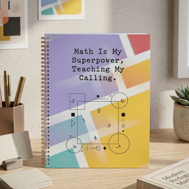 Agenda Professor Superpoder de Matemática | Vocação e Pai (Criador carregado)