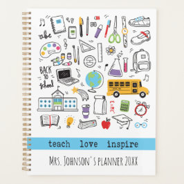 Agenda Professores de elementos escolares