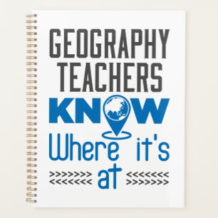 Agenda Professores de Geografia sabem onde está