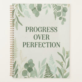 Agenda Progress over Perfection Journal
