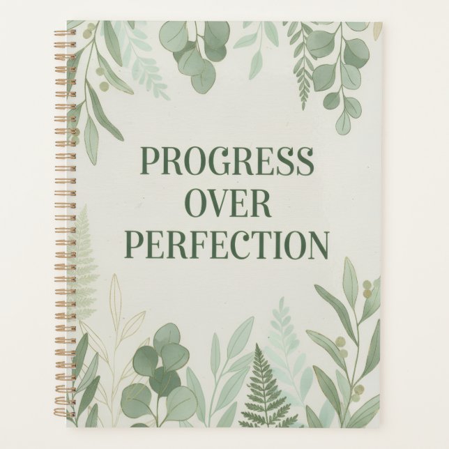 Agenda Progress over Perfection Journal (Frente)