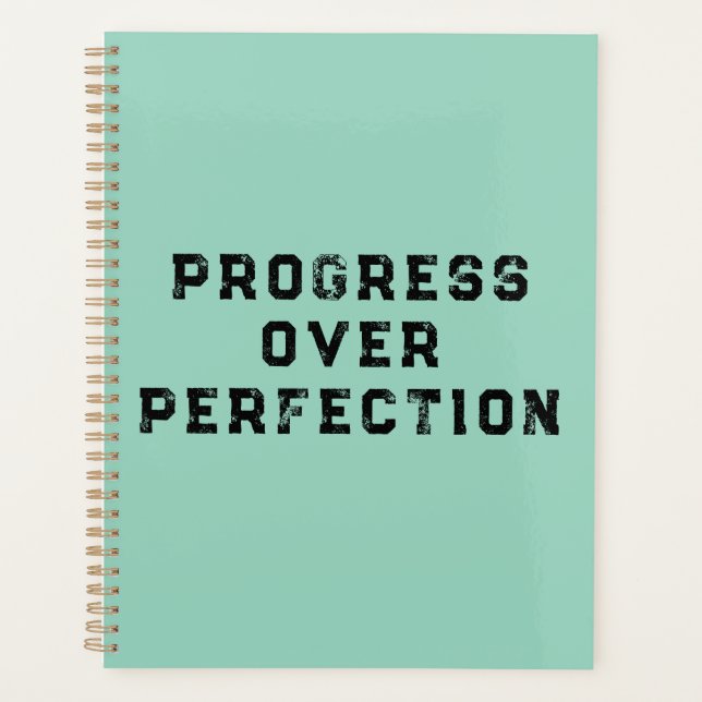 Agenda Progresso Acima da Perfeição  (Frente)