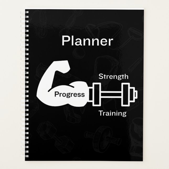Agenda Progresso no Treinamento de Força (Frente)