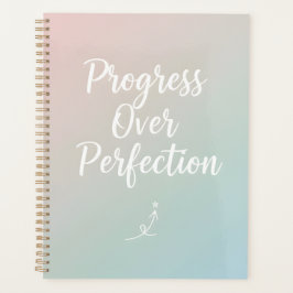 Agenda Progresso Sobre Perfeição – Caderno Motivacional M