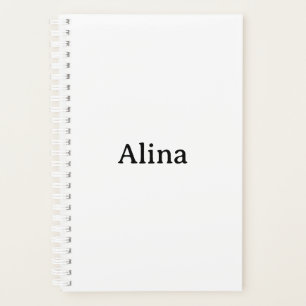 Agenda Promoção de Marca Simples pequeno 5.5" x 8.5"