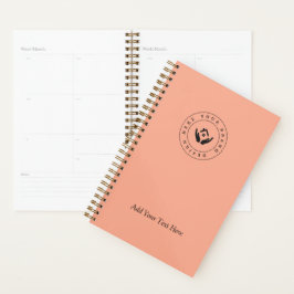 Agenda Promocional de texto e logotipo personalizado mini