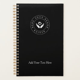 Agenda Promocional de texto e logotipo personalizado mini