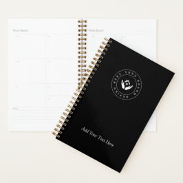 Agenda Promocional de texto e logotipo personalizado mini
