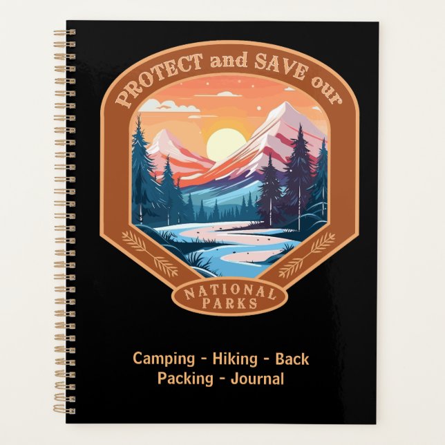 Agenda Proteger os nossos parques nacionais (Frente)