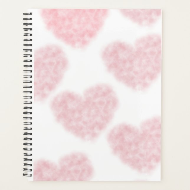 Agenda Puffy Heart Aesthetic Planner (Frente)