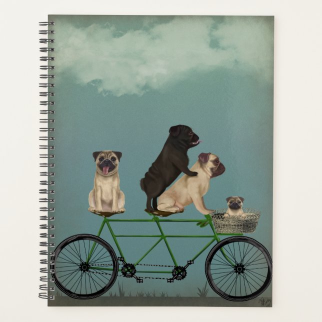 Agenda Pug Tandem (Frente)