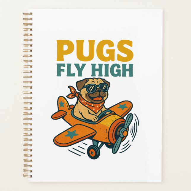 Agenda Pugs Voam Alto (Frente)