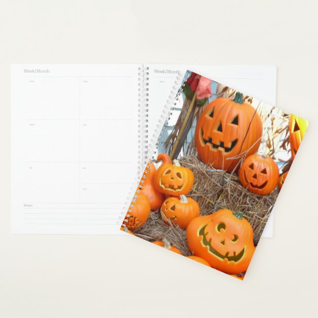 Agenda Pumpkin halloween jack ou lanterna - abóboras lara (Exibição)