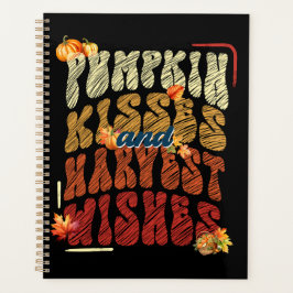 Agenda Pumpkin Kisses e Colheita de Desejos, Cozy Fall
