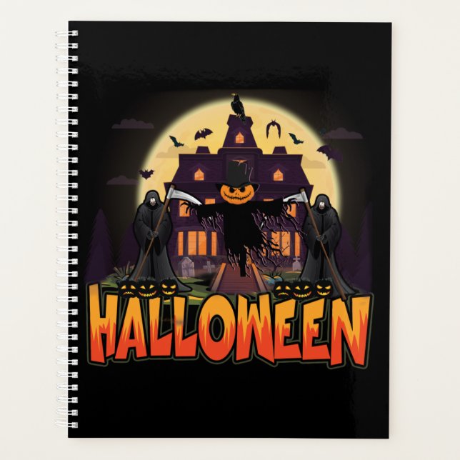 Agenda Pumpkin Scary House, Halloween (Frente)