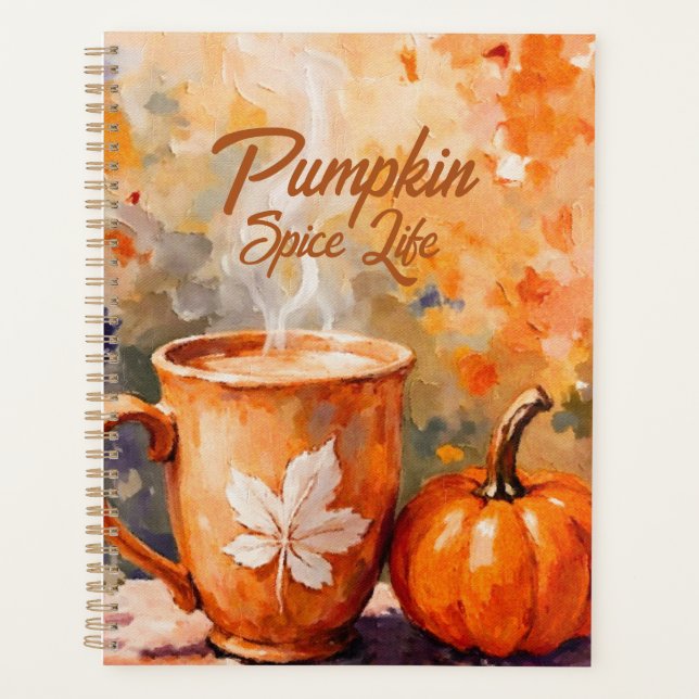 Agenda Pumpkin Spice Life (Frente)