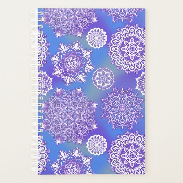 Agenda Purple Mandala Planer (Frente)