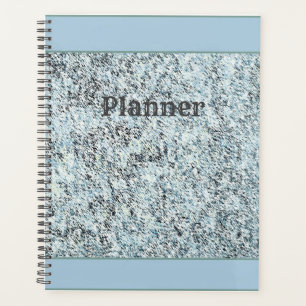 Agenda Quadrado com Incisão de Granito