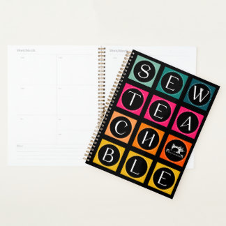 Agenda Quadrados Coloridos Sewteachable