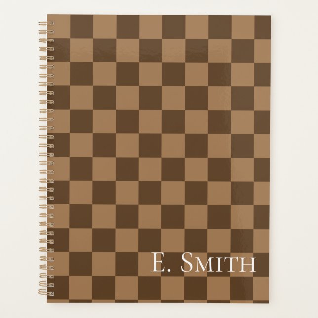 Agenda Quadrados de Chocolate Suave (Frente)