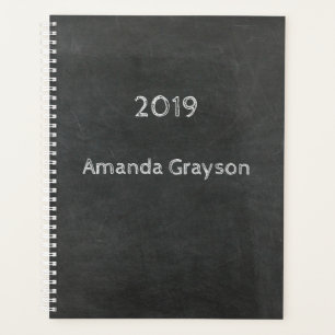 Agenda Quadro com Data e Nome Personalizados