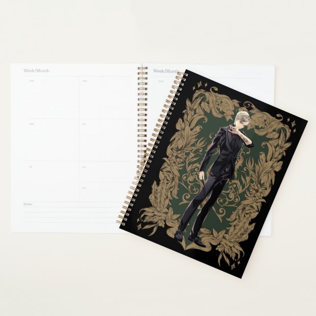 Agenda Quadro de Ornamentado Anime Draco Malfoy (Exibição)