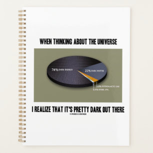 Agenda Quando o Universo pensa que está escuro lá fora