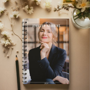 Agenda Quic Elegante de Foto para Empresas Profissionais
