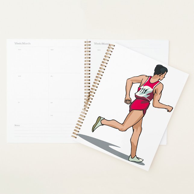 Agenda Race Walker Athlete Esportivo em Movimento (Criador carregado)