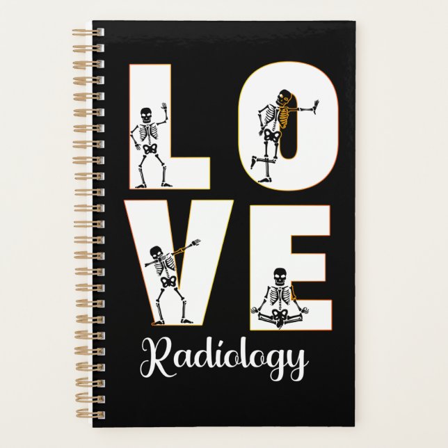 Agenda Radiologia Amor Radiologista Esqueleto XRay   (Frente)