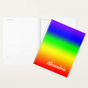 Agenda Rainbow Ombre