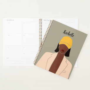 Agenda Rainha Afro-Americana da Melanina Personalizada