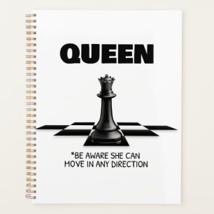 Agenda Rainha Chess, Tenha Consciência Que Pode Se Mover
