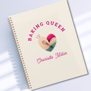 Agenda Rainha da Confeitaria - Coração - Personalizado