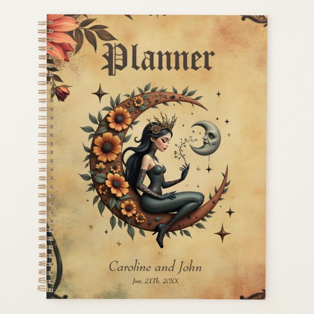Agenda Rainha do Crescente de Girassol (Frente)