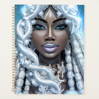 Agenda Rainha do Gelo Melanina Menina Negra Magia Sista S