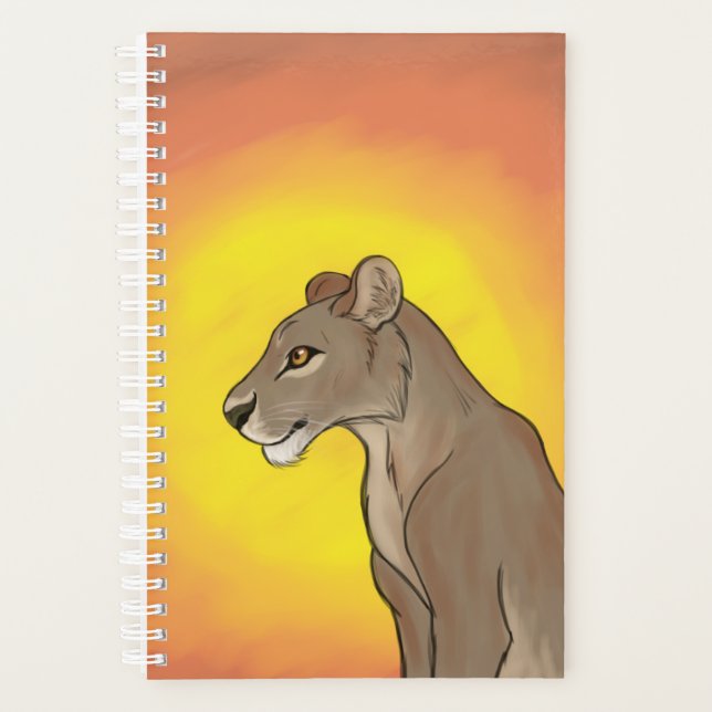 Agenda Rainha Lioness (Frente)