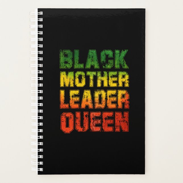 Agenda Rainha Negra Líder da Mãe Negra (Frente)