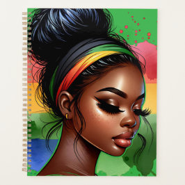 Agenda Rainha negra melanina irmã magia da pele marrom