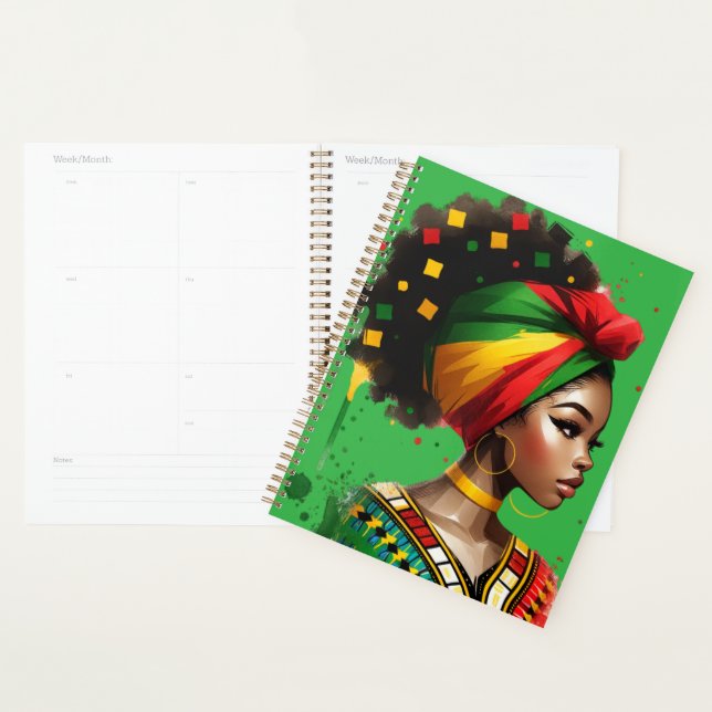 Agenda Rainha negra melanina irmã magia da pele marrom (Exibição)