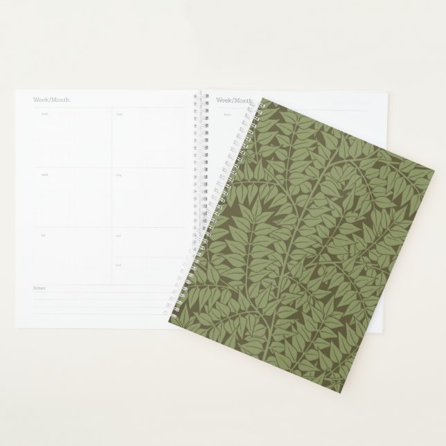 Agenda Ramo William Morris Arte Nova Clássico Design (Exibição)