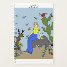 Rapariga do Deserto e Animais