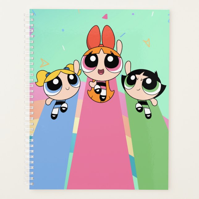 Agenda Raparigas Powerpuff Voam Alto (Frente)