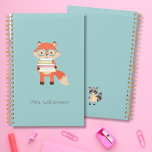 Agenda Raposa-branca com livros Planner<br><div class="desc">Coleção de raposa de leitura cega</div>